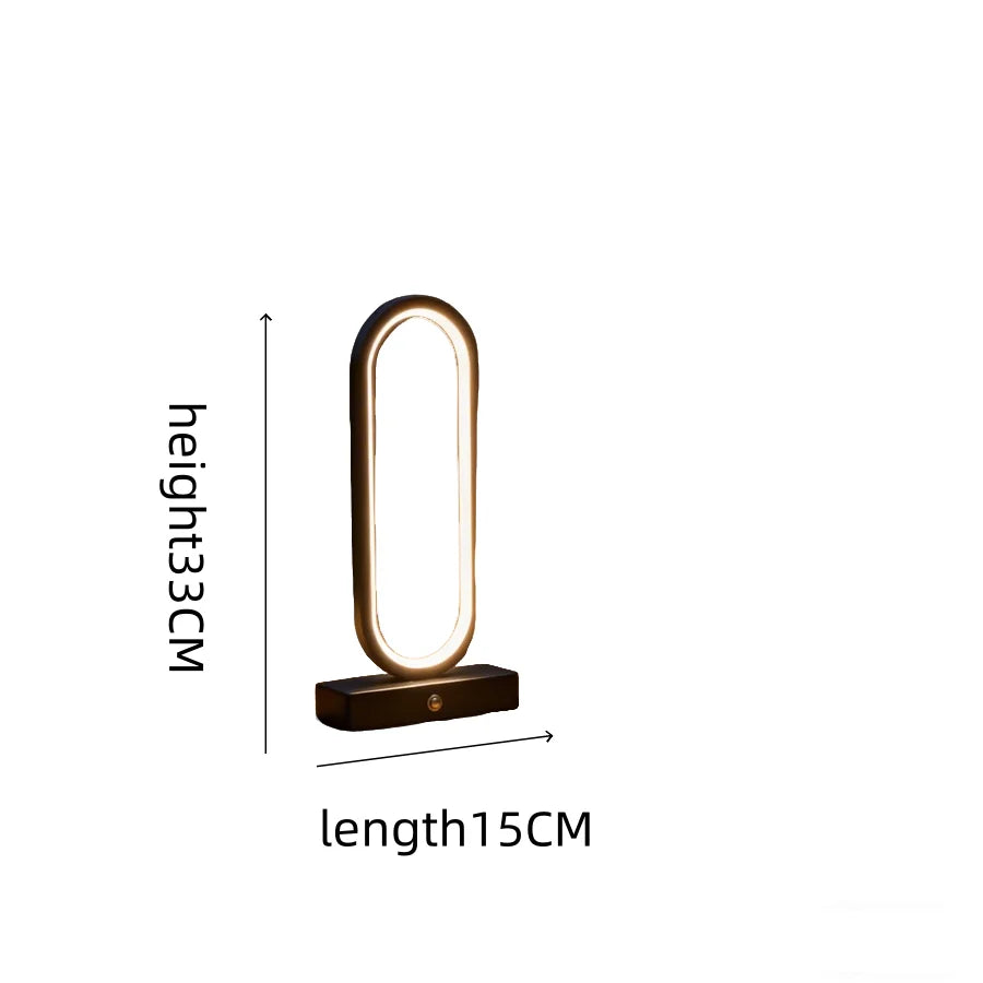 Oval LED Lamp for Balcony & Patio