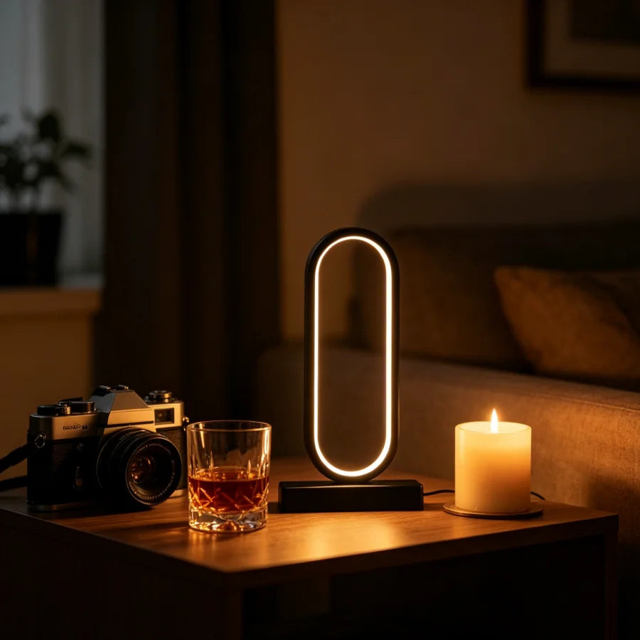 Oval LED Lamp for Balcony & Patio